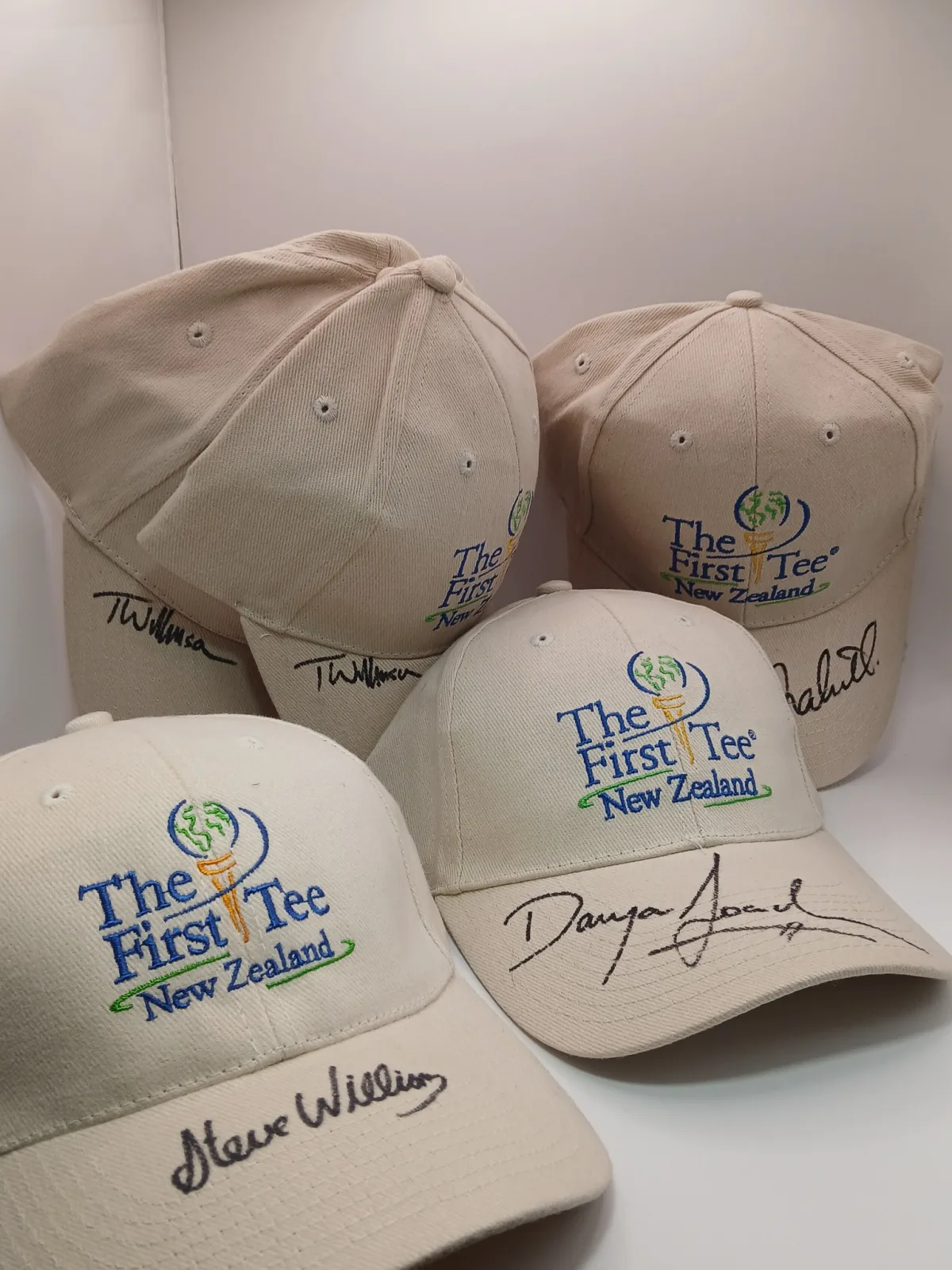 Tim Wilkinson Signed The First Tee New Zealand Golf Cap – Provenance Collection
