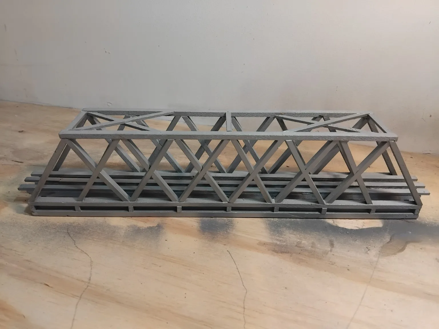 HO / OO Scale Model Railway Steel Truss Bridge